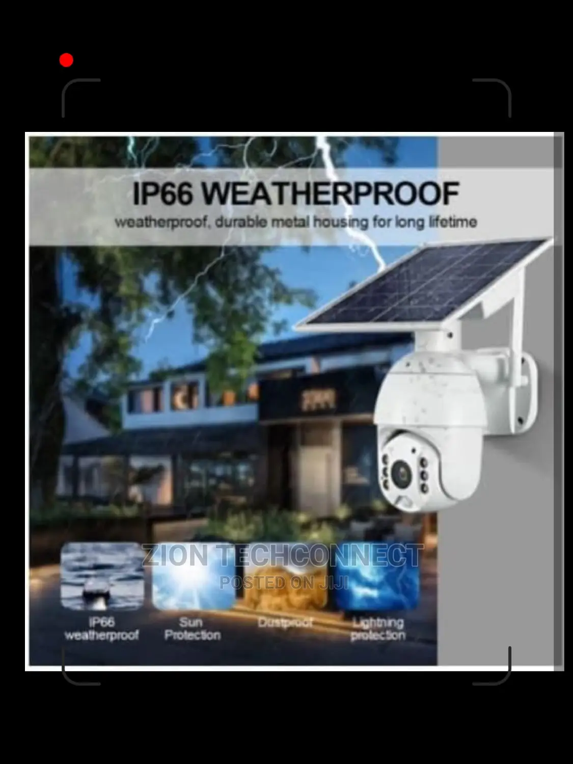 Solar Powered 4G Ptz Security Camera With Floodlight