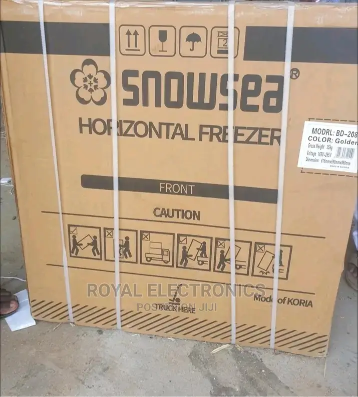 Newly Made Snowsea 208L Chest Freezer With Compressor Fan