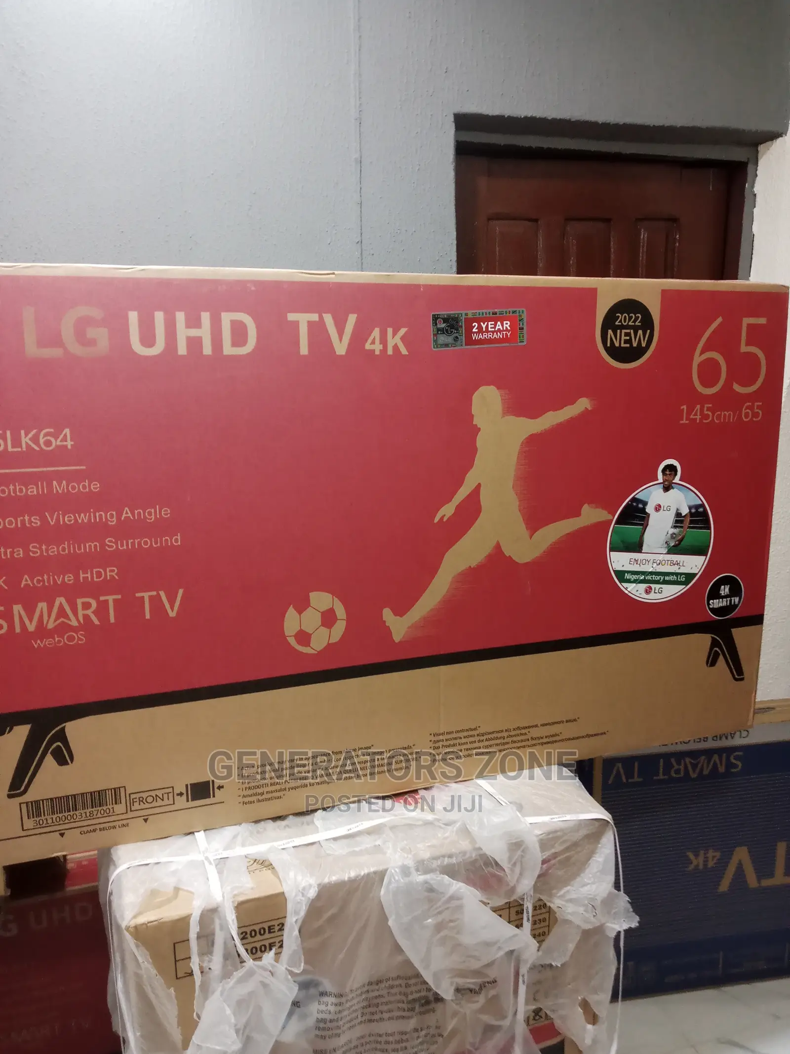 LG Smart TV 65'' TV +Youtube, Netflix