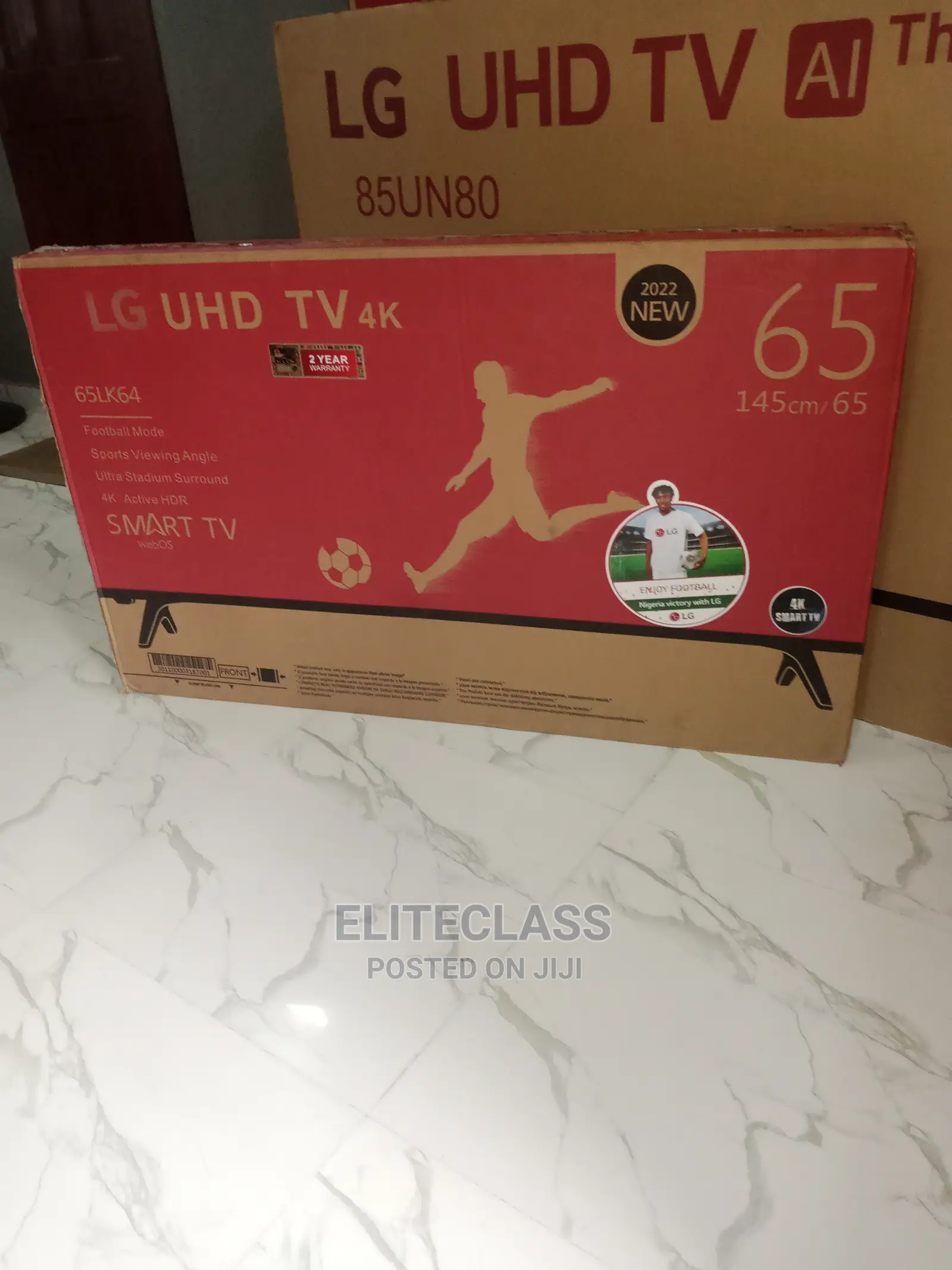 Brand New LG 65" Inches Smart TV With Youtube and Netflix