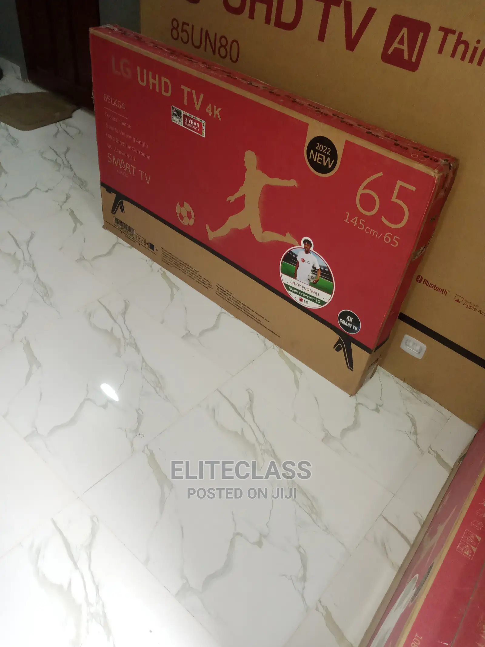 LG 65" Inches Smart TV With Internet Features+Tv Stand