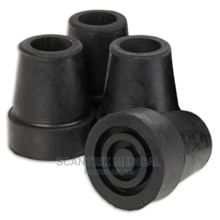 Black Round Rubber Foot