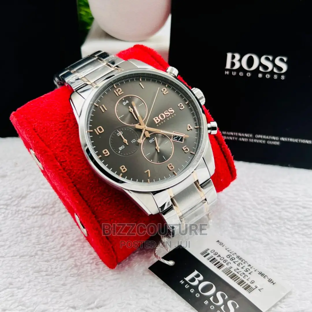 High Quality HUGO BOSS Silver Chain Available in Store