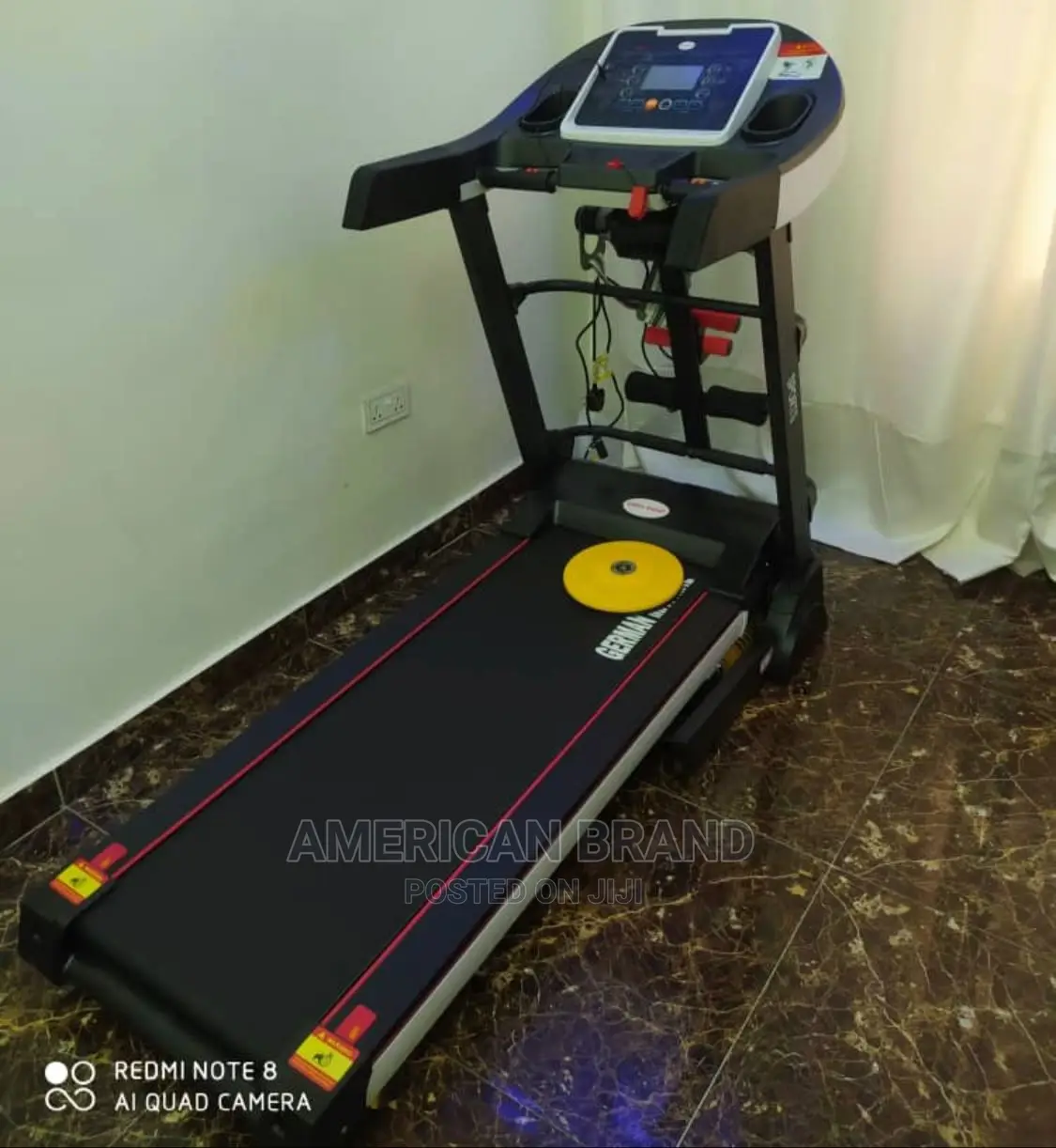 2.5hp German Machine Treadmill 130kg User Weight