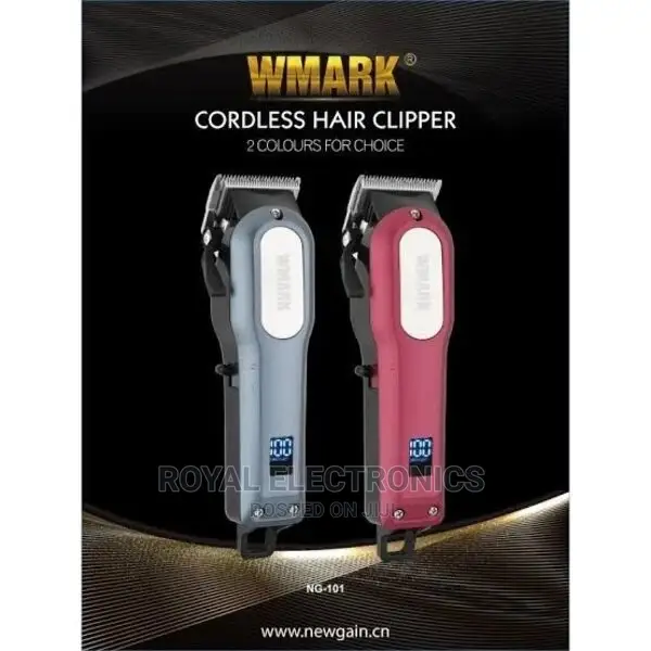 New Wmark-digital Rechargeable Cordless Hair Clipper