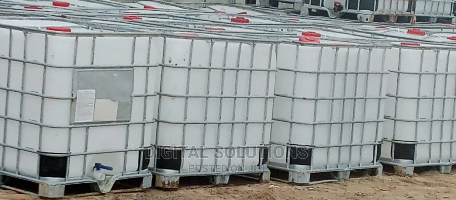 1000 Litres White Ibc Tank For Chemical Storage
