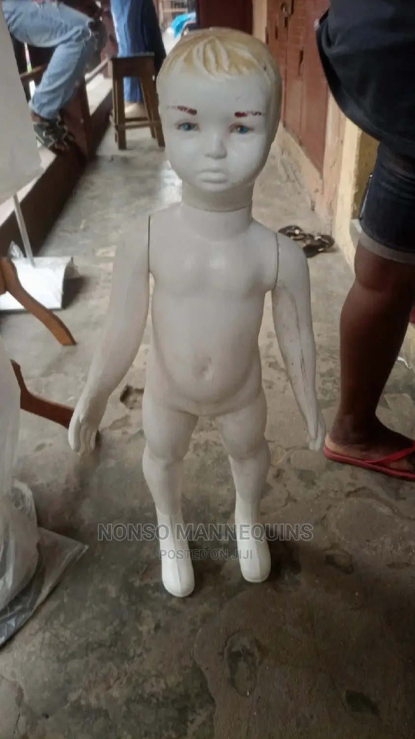 Age 1 to 2 Years Unisex Plastic White Kods Mannequins