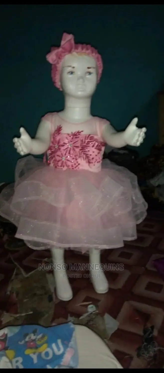 Age 1 to 2 Years Unisex Plastic White Kods Mannequins
