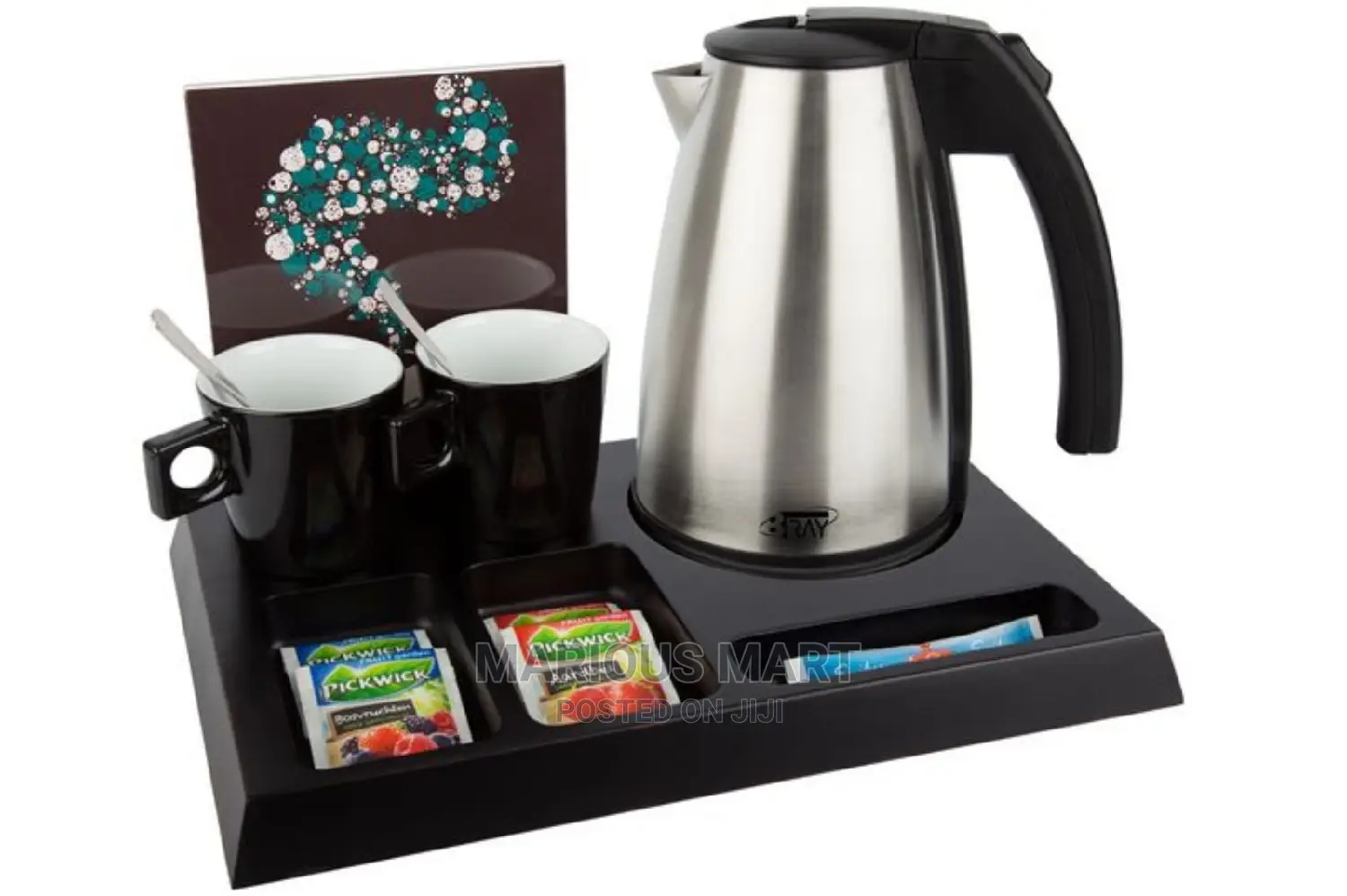 Welcome Tray With Electric Kettle for Hotels