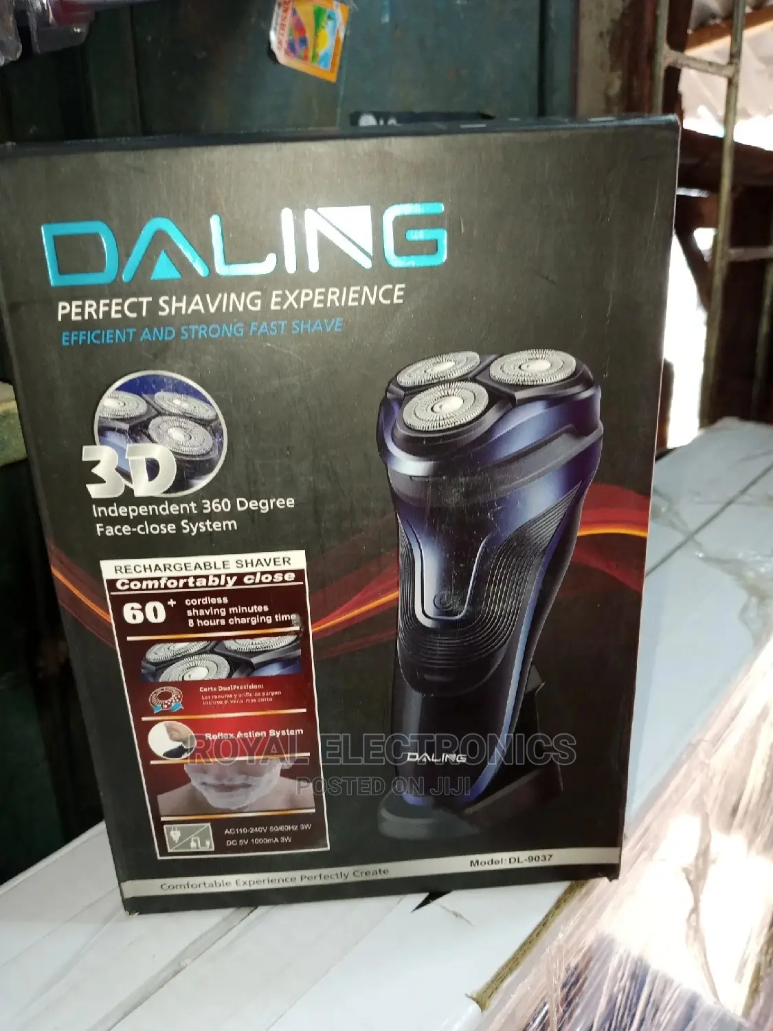New Rechargeable Daling(Dl-9037) Perfect Shaving Clipper
