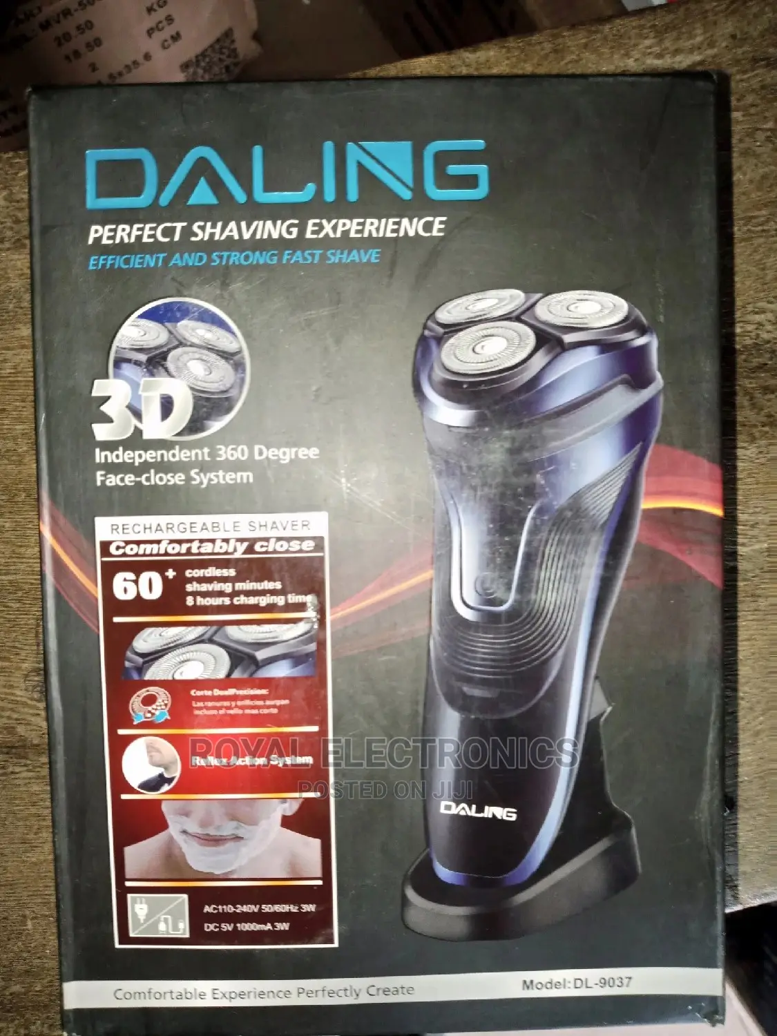 Standard New Daling(Dl-9037) Perfect Rechargeable Clipper