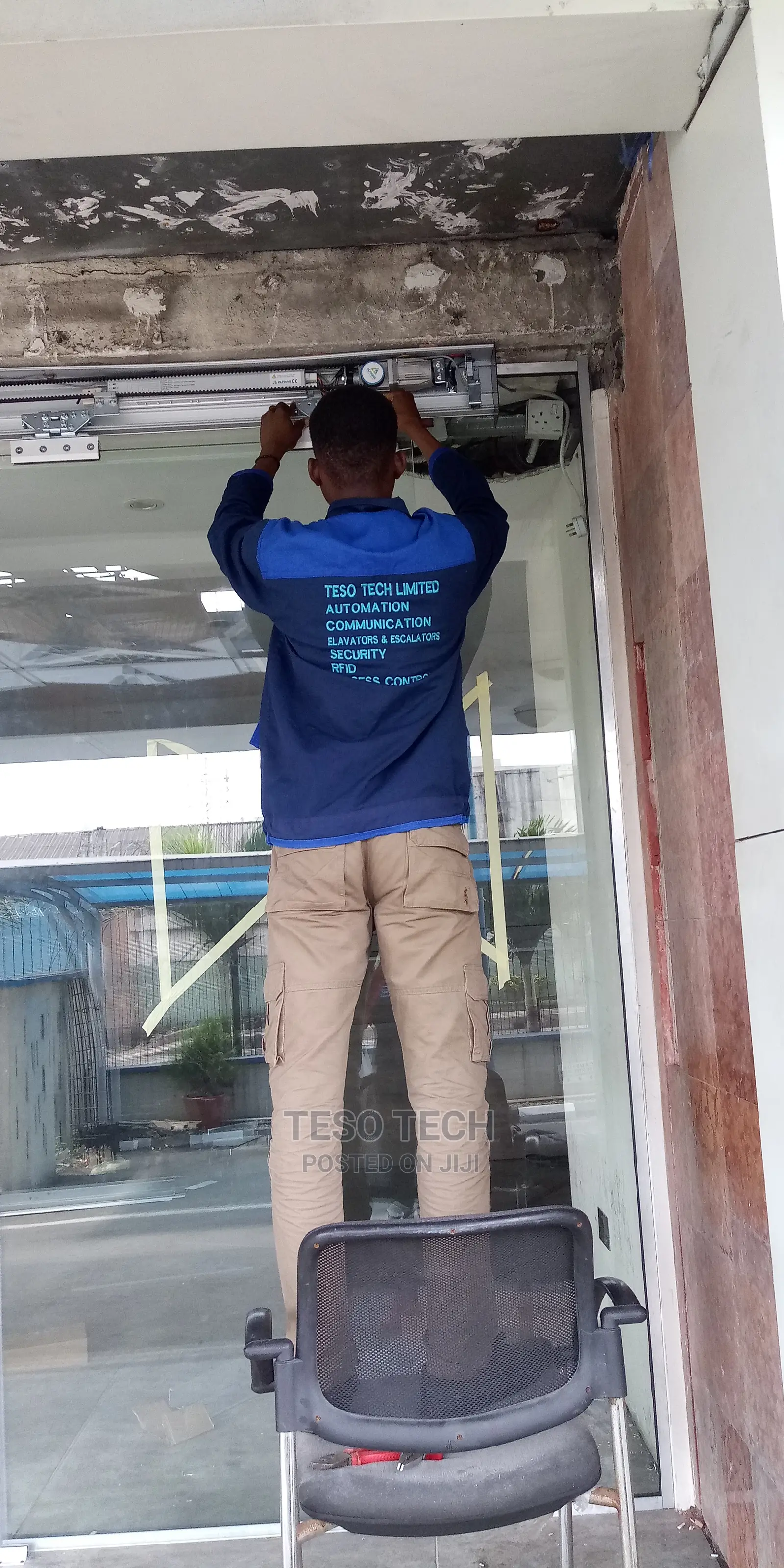 Electric Sliding Door System By Teso Tech
