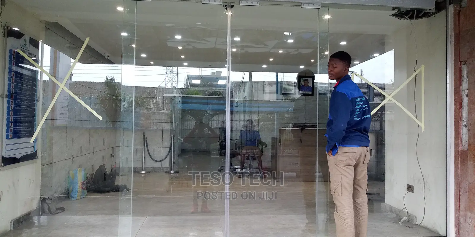 Sensor Automatic Sliding Door By Teso Tech