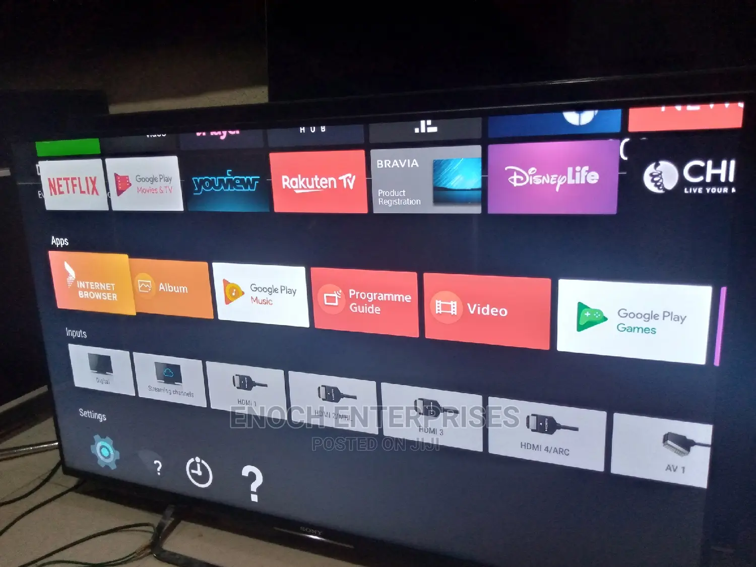 50 Inches Sony Android TV UHD