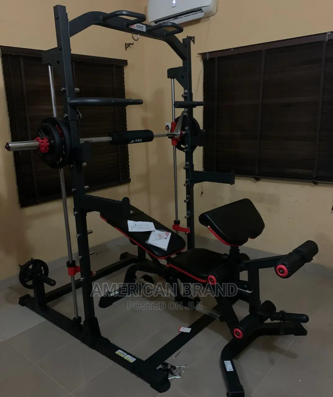 Brand New Standard Smith Machine With Utility Bench