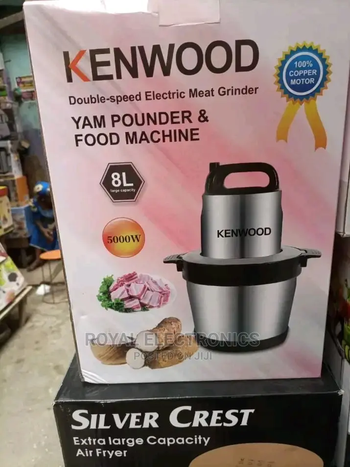 Standard New Kenwood(8l-3200w)Yam Pounder and Food Machine