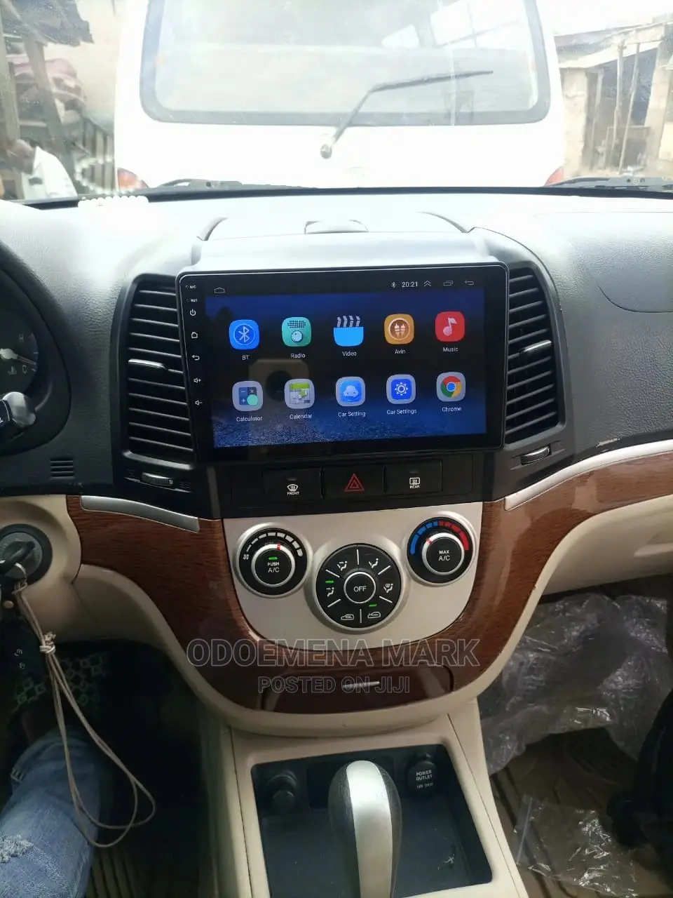 Hyundai Santa Fe Android Navigation System Camera