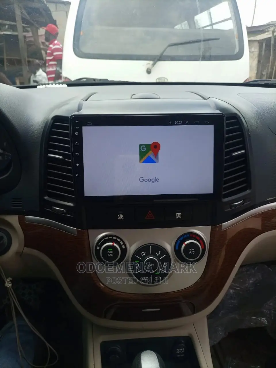 Hyundai Santa Fe Android Navigation System Camera
