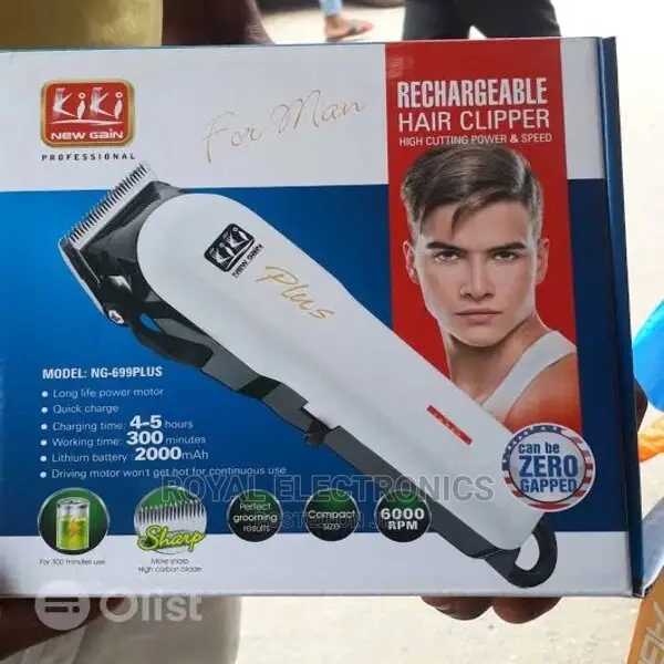 Brand New Kiki Rechargeable Hair Clipper Ng-699plus