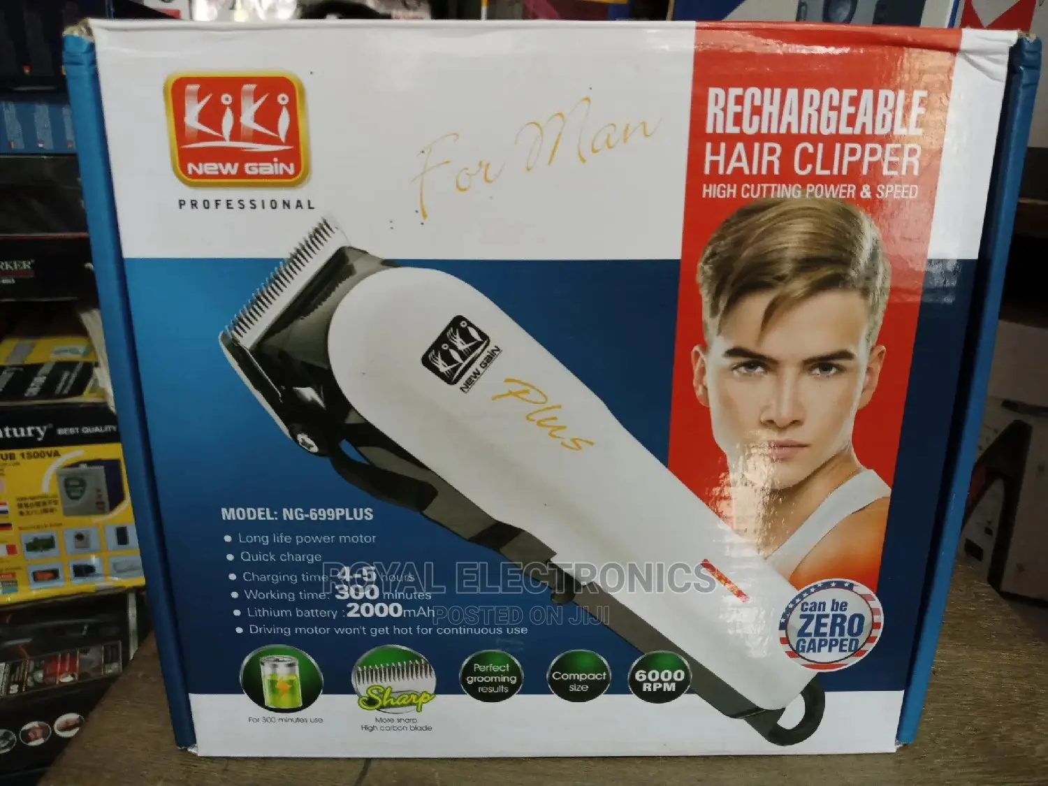 Universal Kiki Rechargeable Hair Clipper Ng-699plus