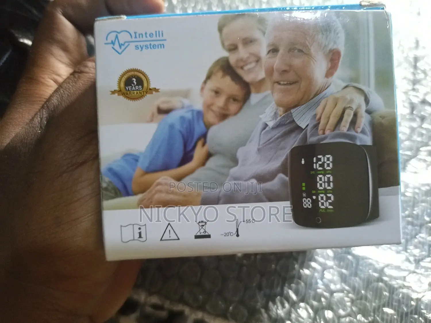 Wrist Blood Pressure Monitor