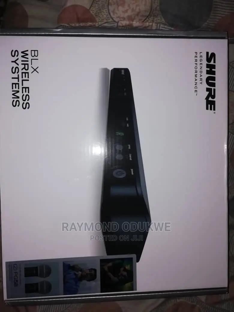 Double Handheld Shure BLX288/PG58 Wireless Microphones