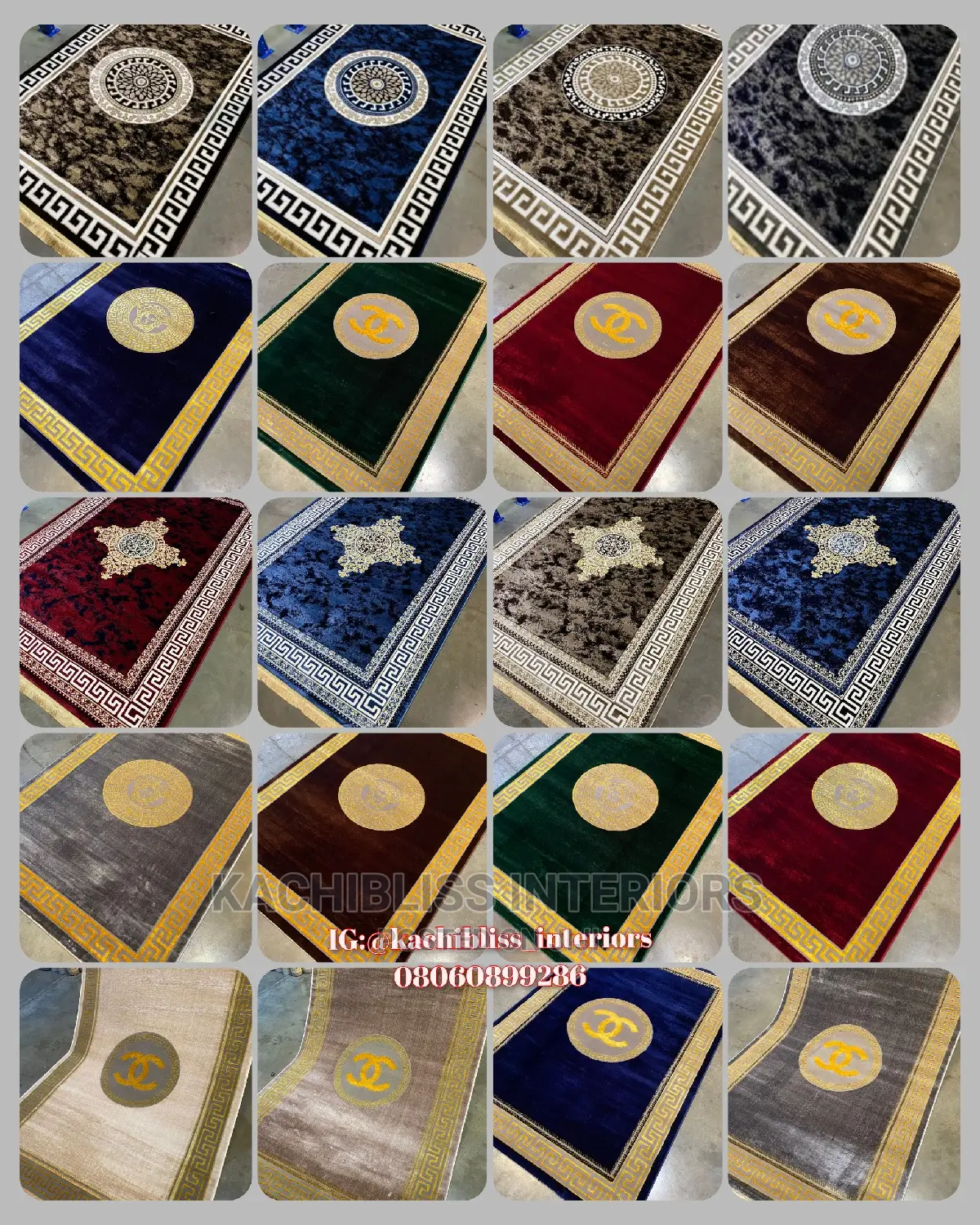 5 by 7 Turkey Center Rug