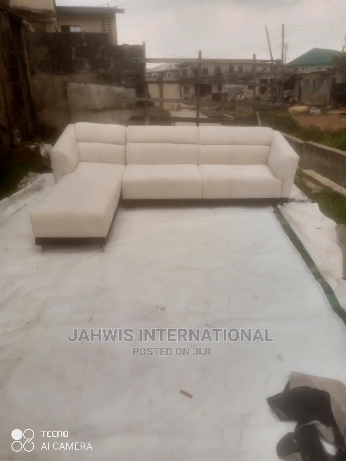 Beautiful Cream Color Sofa