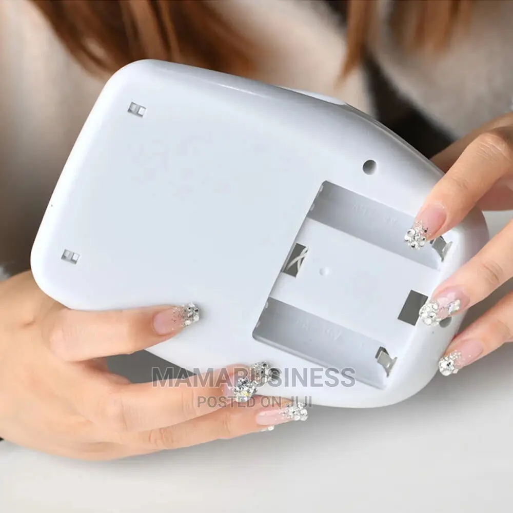 Mini Cute Portable Finger and Toe Nail Dryer - White