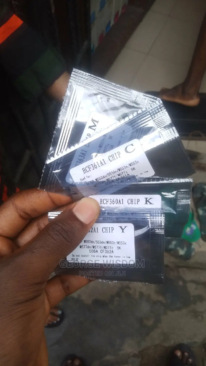 Hp Censors or Chips