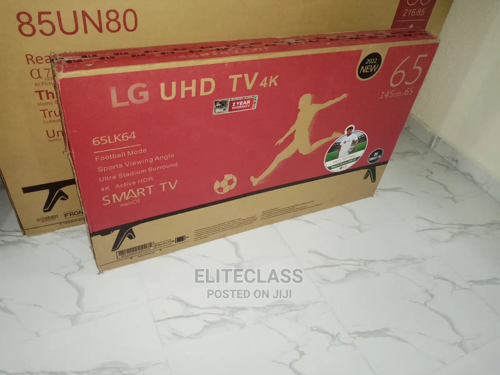 Brand New LG 65" Inches Smart TV With Free Wall Hanger