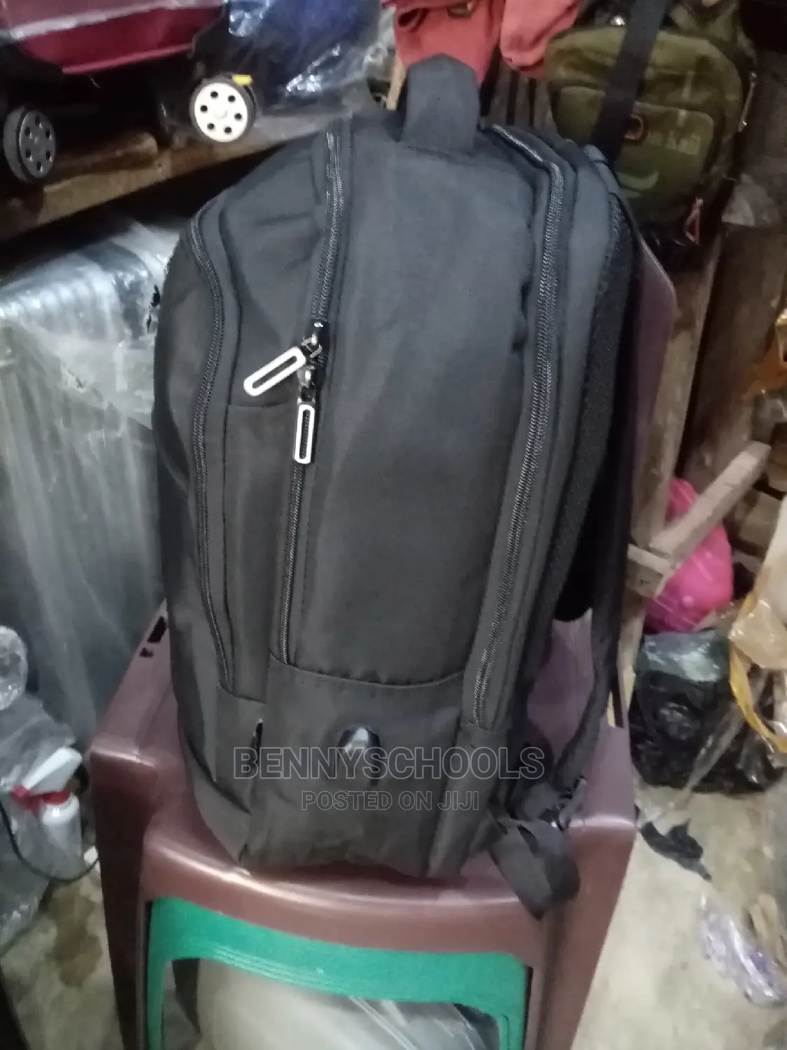 Black Tigger Power Backpack, Knapsack and Laptop Bag Witusb