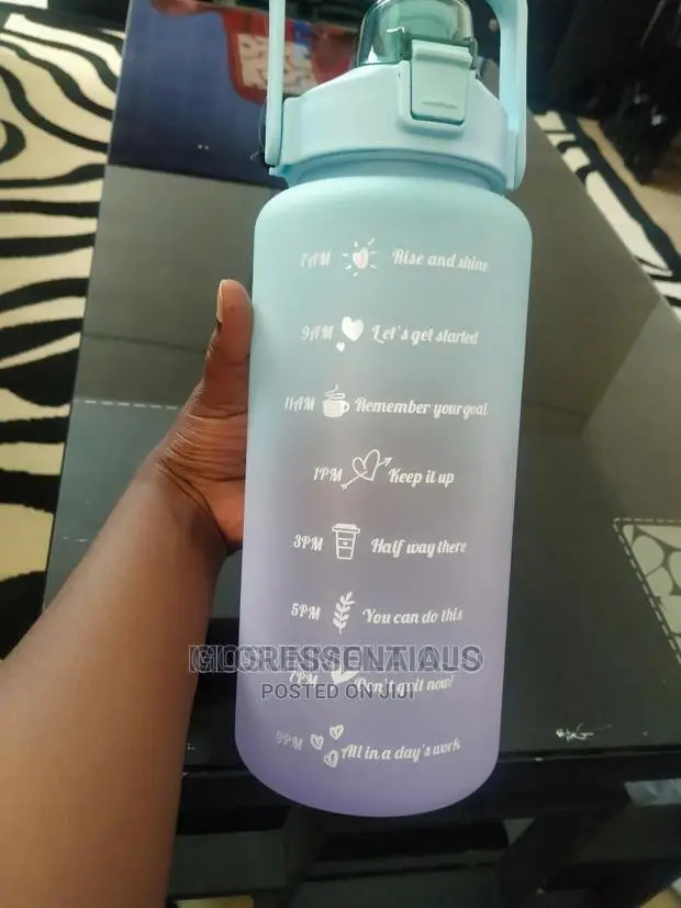 Motivational Water Bottle Gym Water Bottle