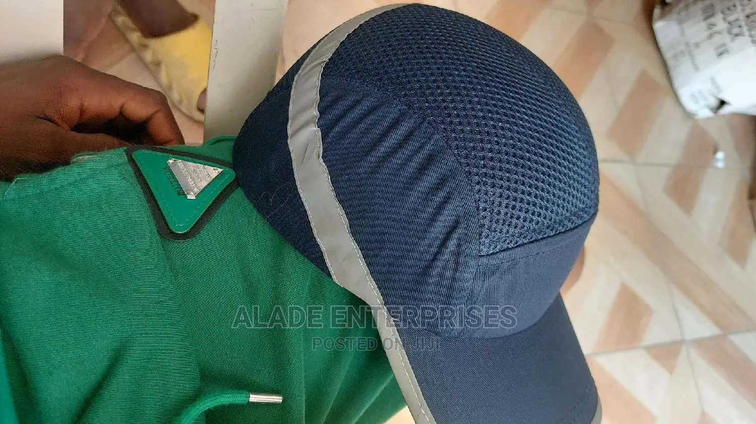 Safety Bump Cap With With Reflective Stripes, Lightweight