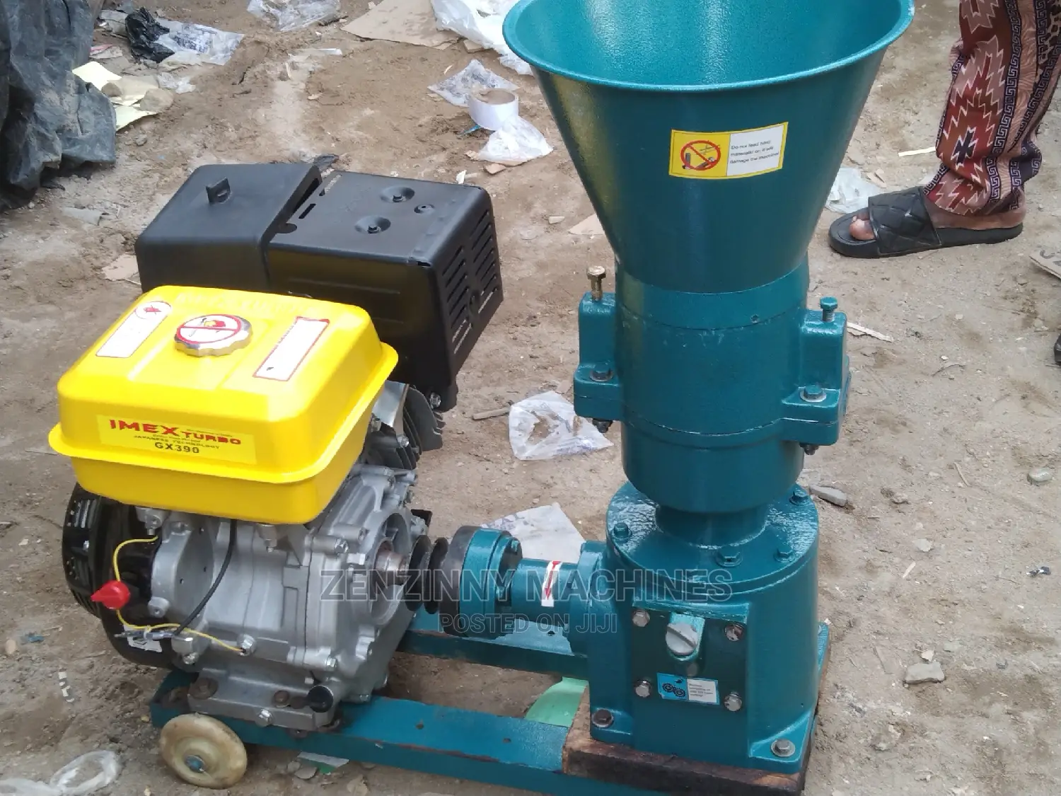 100kg/Hr Pelletizing Machine (13HP)