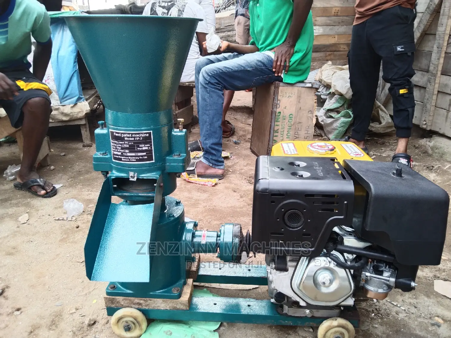 100kg/Hr Pelletizing Machine (13HP)