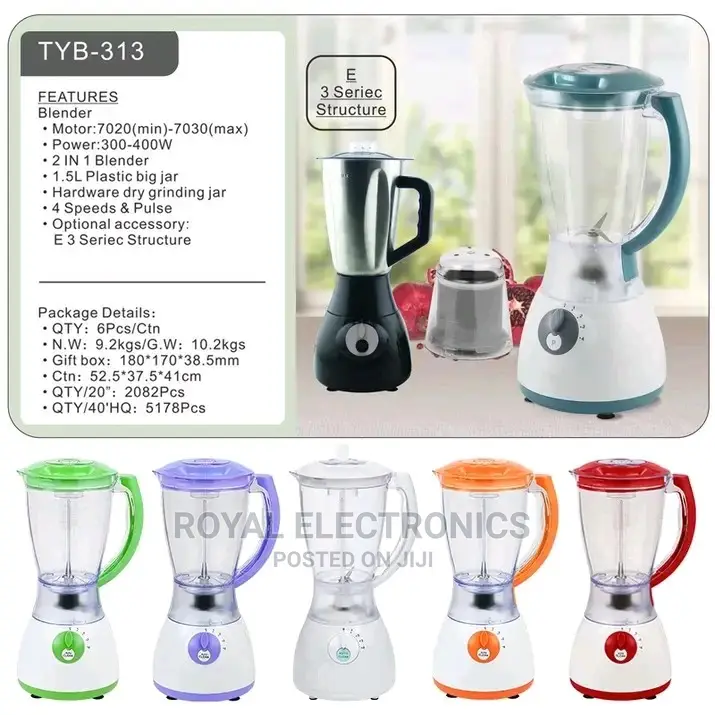 New Classic a Bt(Tyb-313) Electric Blender 1.5L