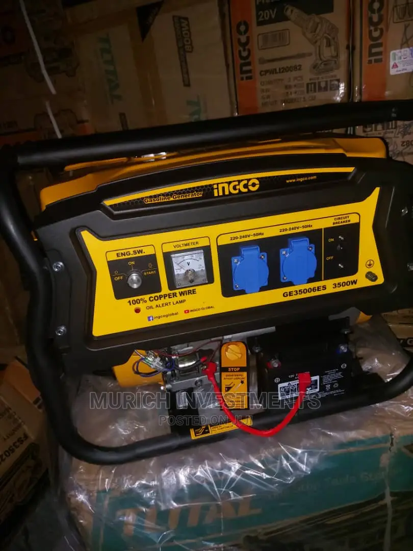 Ingco 3500W Keystart Generator 3.5kva