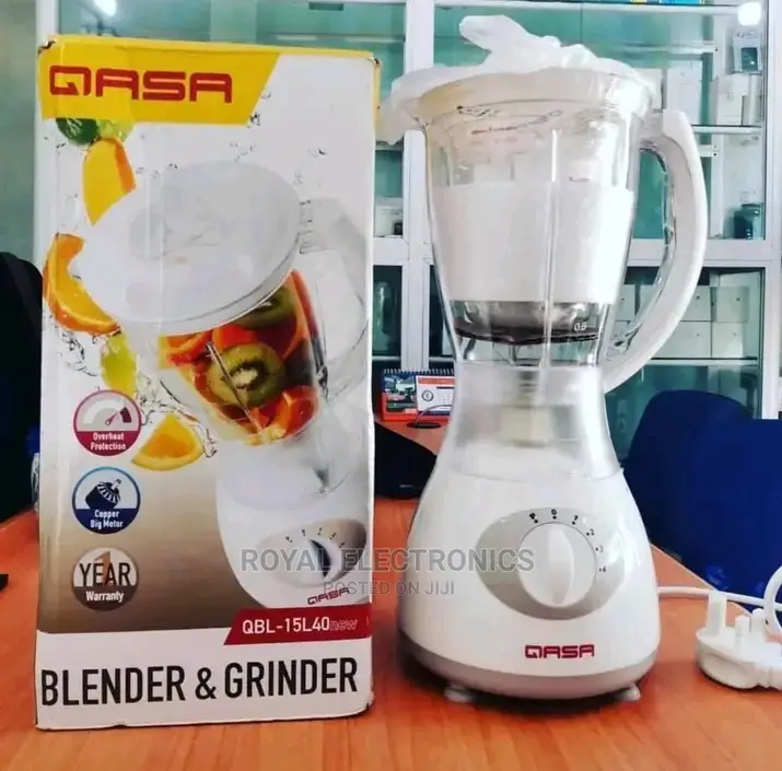 Heavy Duty QASA(Qbl-15l40) Blender and Grinder 1.5l