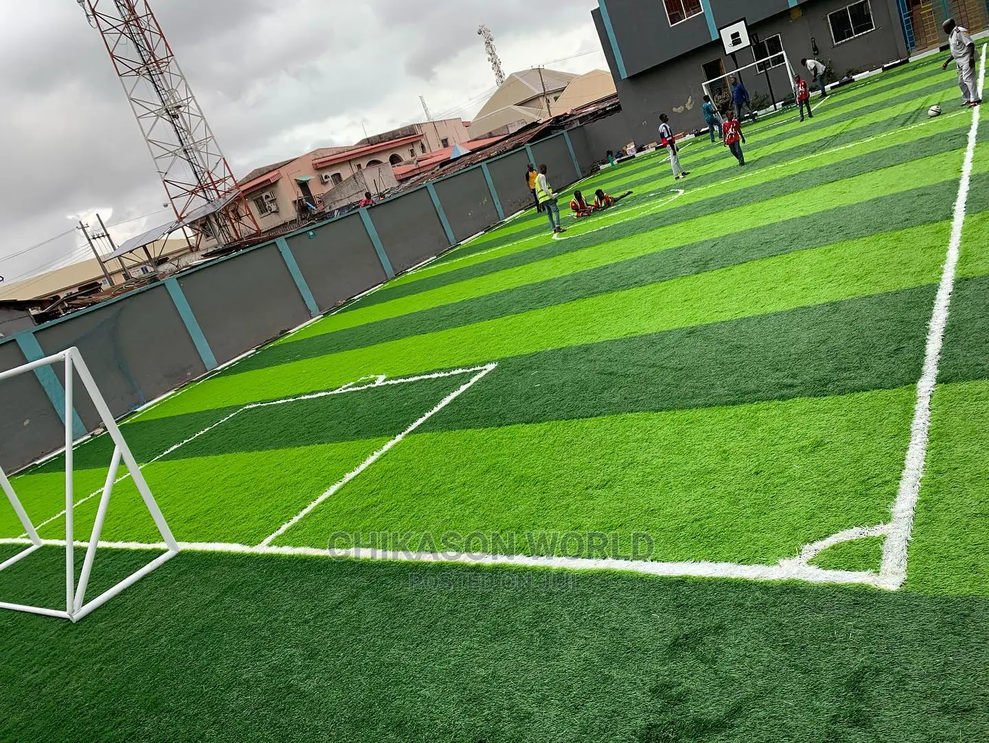 50MM Artificial Football  Grass