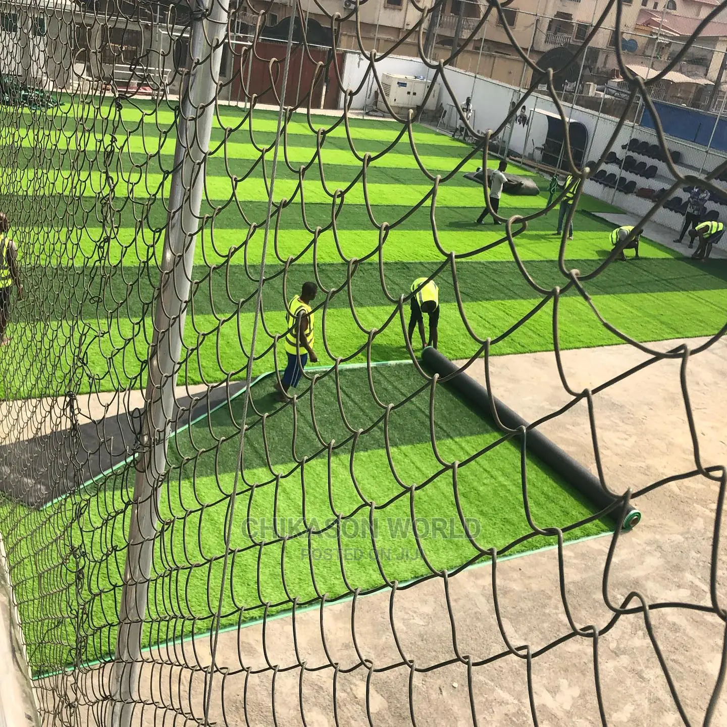50MM Artificial Football  Grass