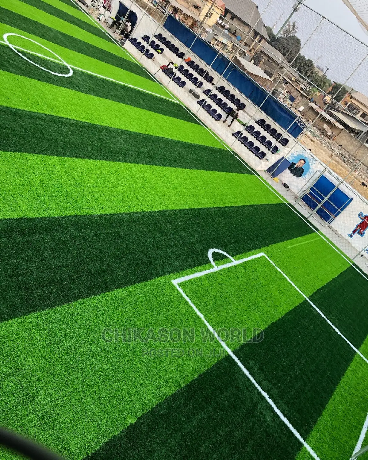 50MM Artificial Football  Grass