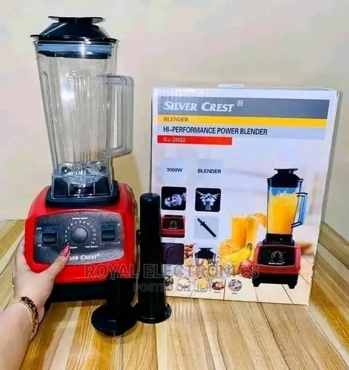 Latest Silvercrest Food Processor Blender 6500w-Js-2002