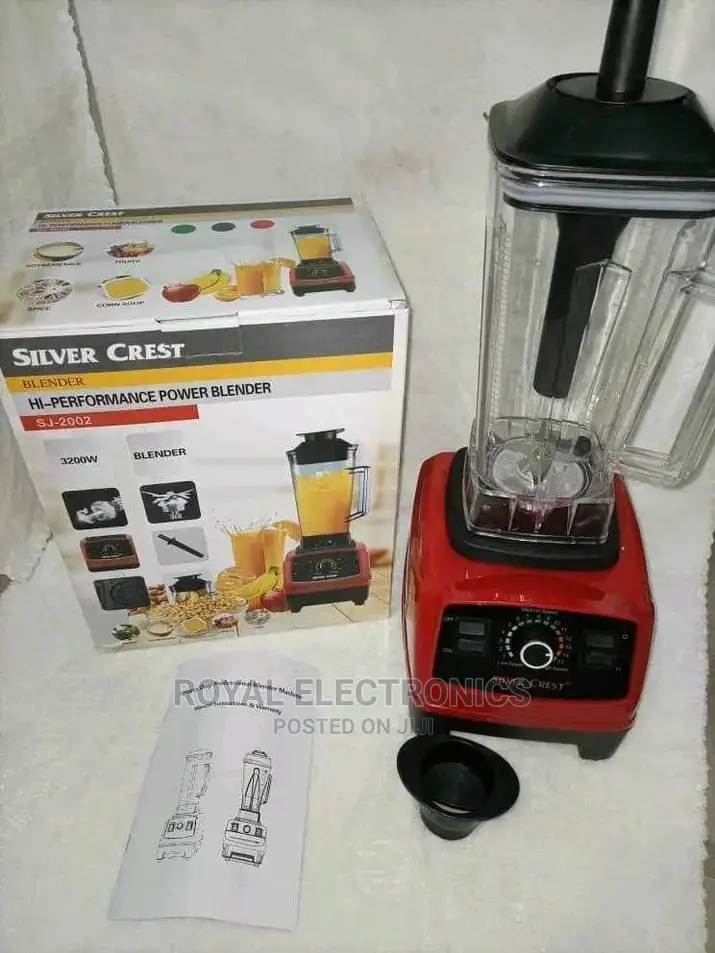 New Silvercrest(6500w-Js-2002) Food Processor Blender