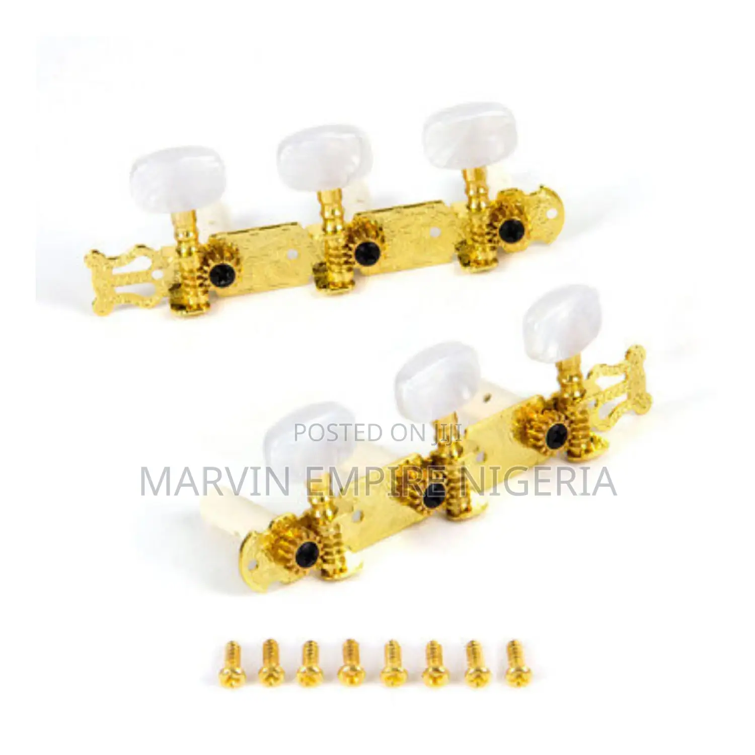 Gold Machine Head Stock Key Tuners for Classical Guitar
