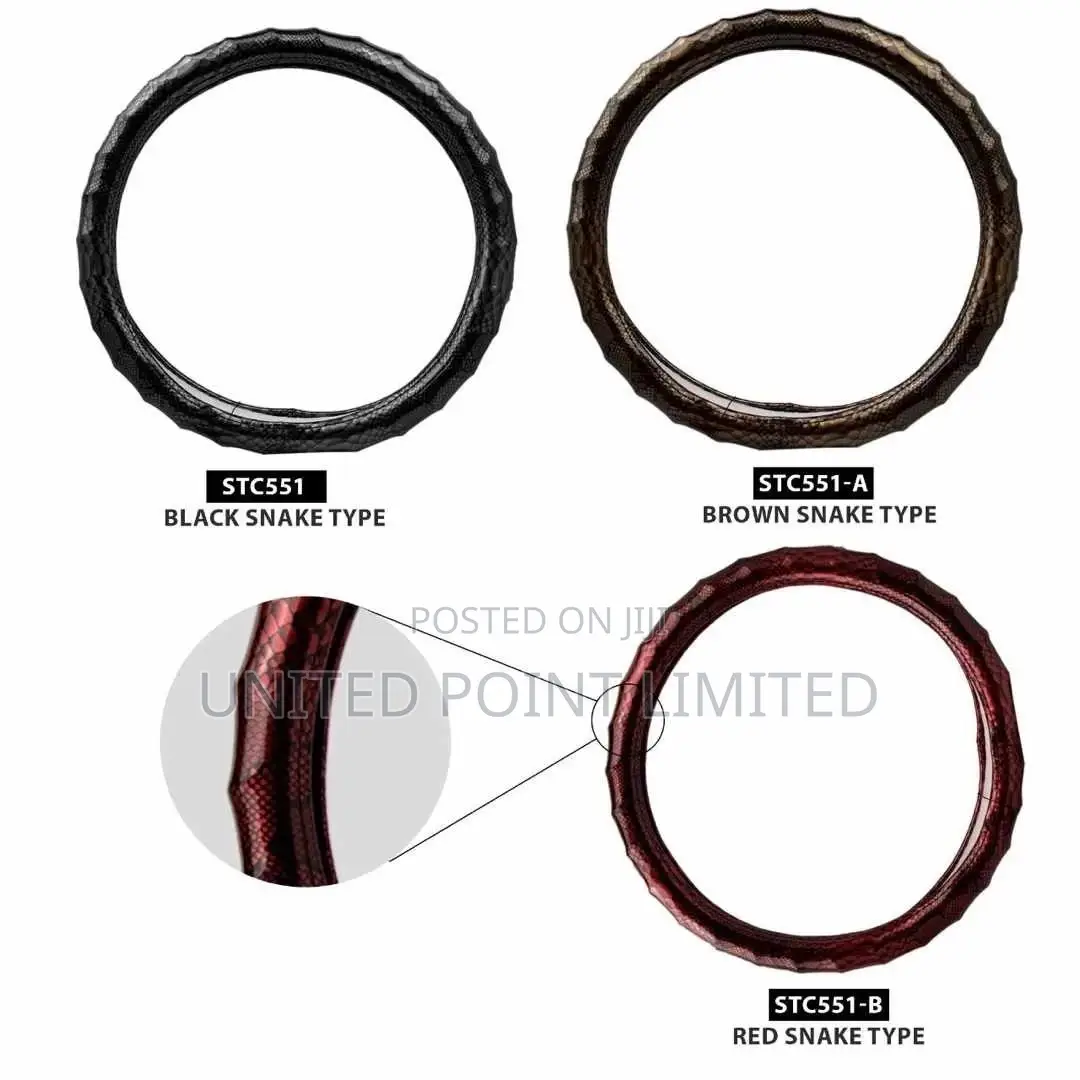 Unic Design Car Steering Cover