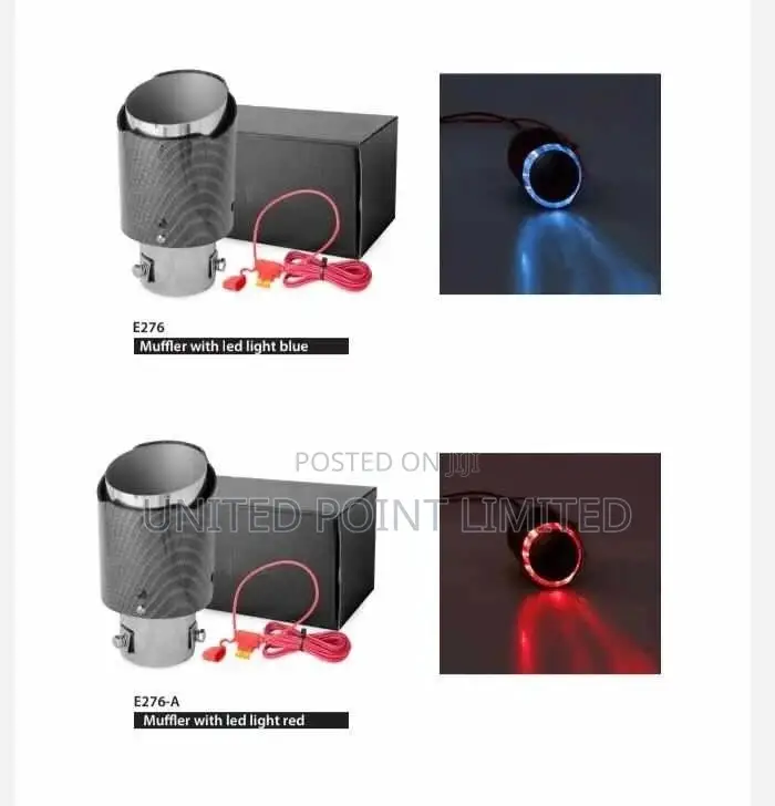 Exhaust Muffler With Light