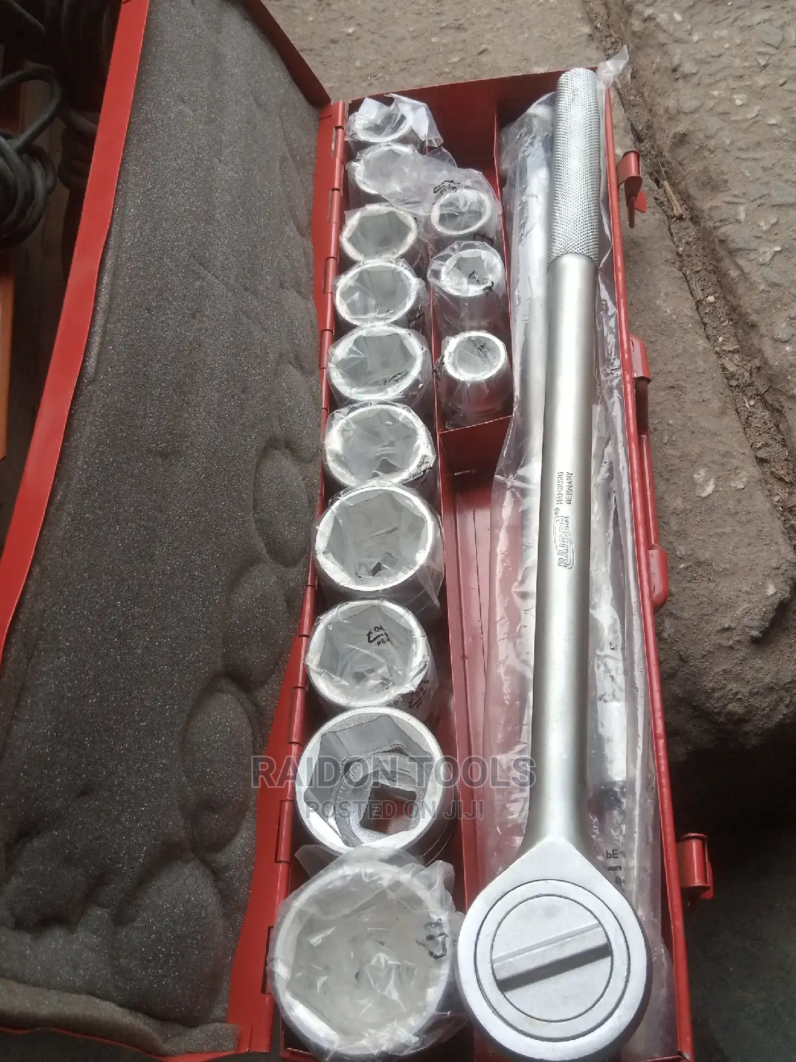 Heavy Duty Complete Set of Socket 19-50mm