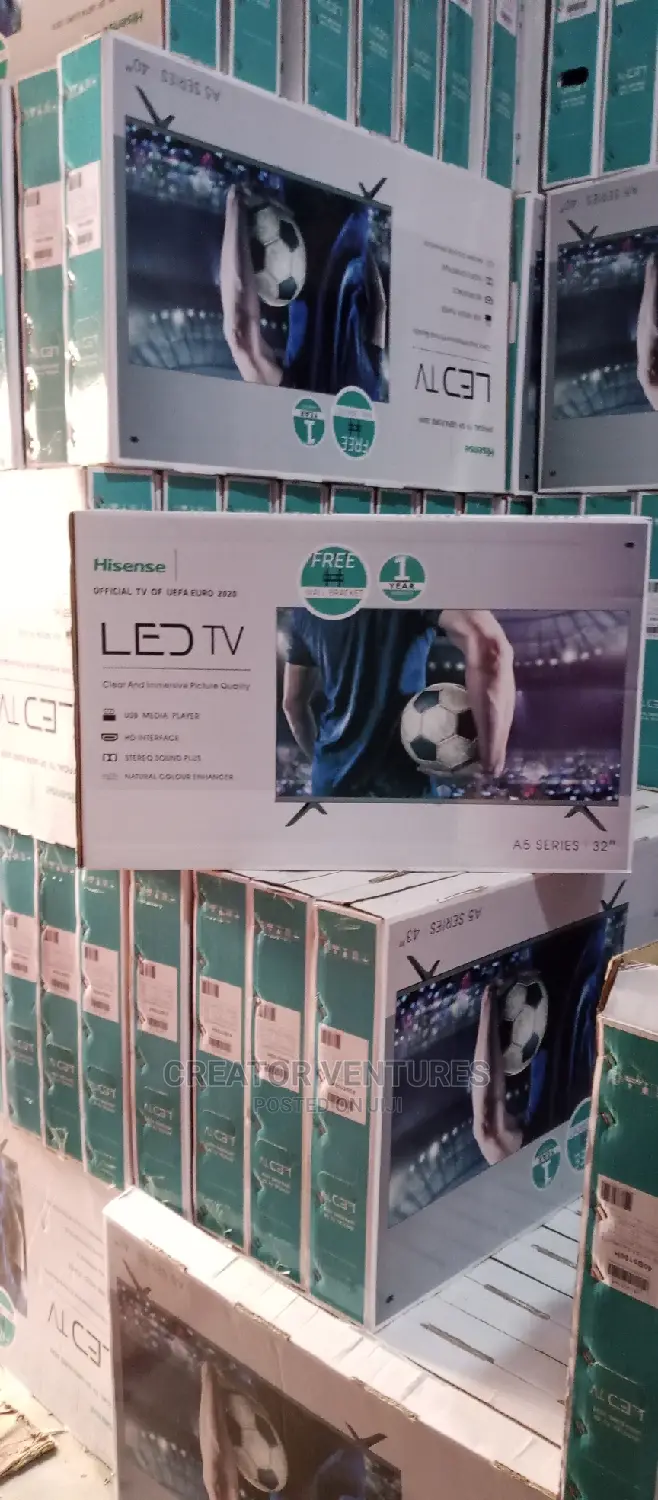 32" Hisence LED TV Tiny Frame,Digital Pictures,WIDE SCREEN.