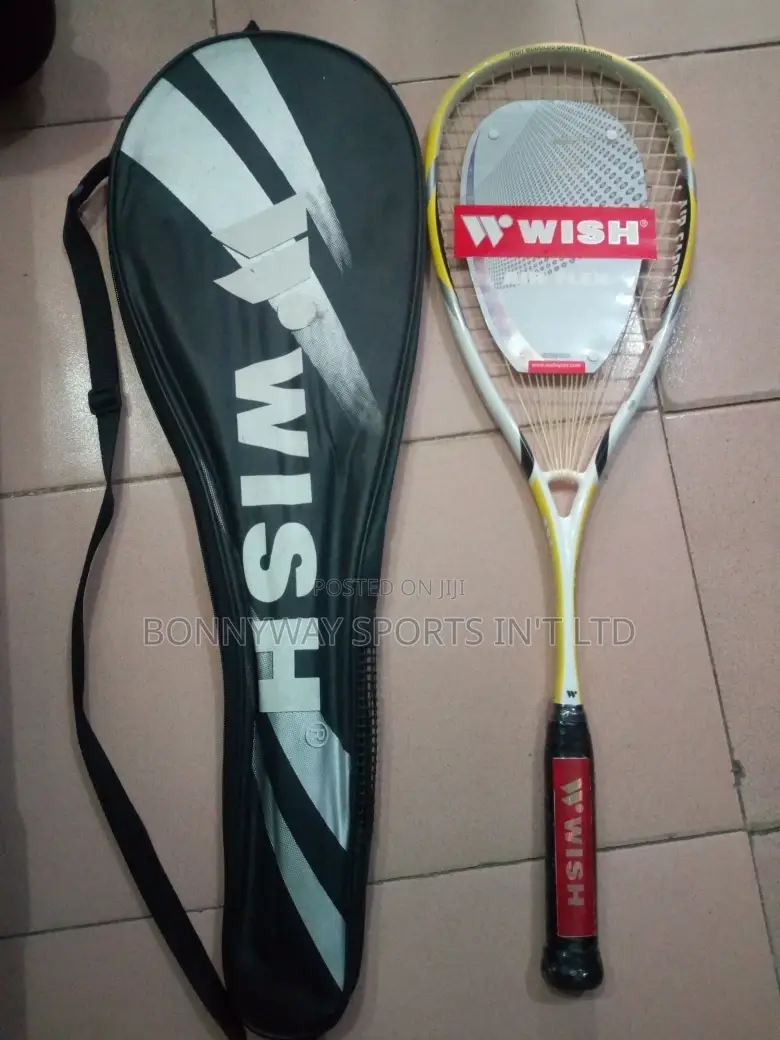 Professional Grapphite Wish Squash Racket